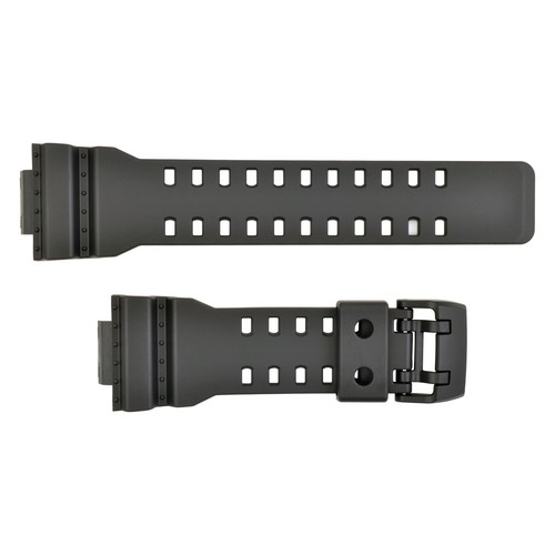 CASIO G-SHOCK Watch Band Strap GA-700-1 GA-700DC-1 Original Black Rubber - Picture 2 of 5