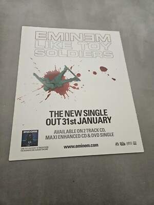 TPEEP314 MAGAZINE ADVERT 13X10'' ENIMEN - LIKE TOY SOLDIERS 