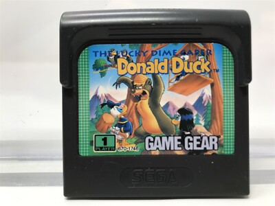 The lucky Dime Caper Starring Donald Duck - Sega Game Gear - Game Cart Only 