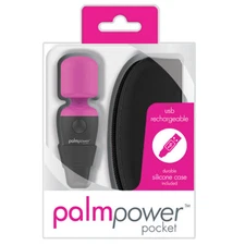 Palm Power Pocket USB Rechargeable Mini Massager Wand Vibe Personal Vibrator