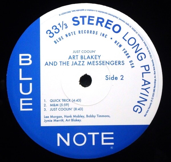 Art Blakey & The Jazz Messengers - Just Coolin' (LP, Album