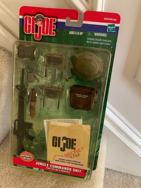 Hasbro GI Joe 1/6th Scale Vietnam War Jungle Commando Accessory Set NIP | eBay