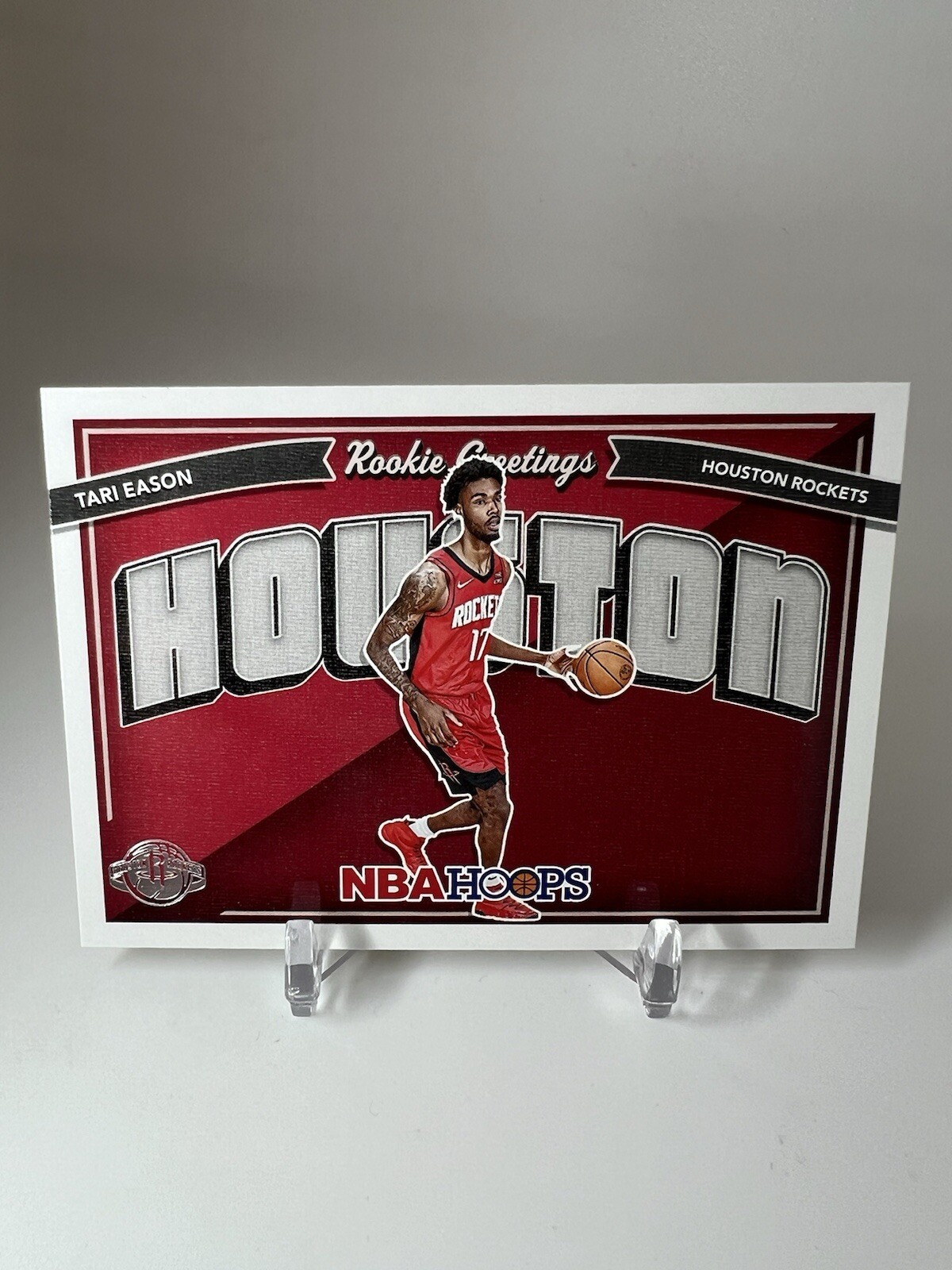 2022-23 Hoops Tari Eason Rookie Greetings #17
