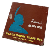 Empty Box Blackhawk Films Inc 8mm Movies 5.25 x 5.25 x 1.5 inches