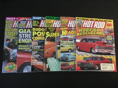 HOT ROD Jan., Feb., Mar., May, June, July, Aug., Sept., Oct., Nov