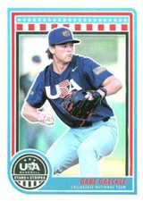 2025 Panini Stars and Stripes Holofoil #73 Gabe Gaeckle USA Baseball