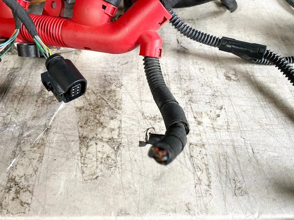 14-15 AUDI A6 QUATTRO 3.0L ENGINE MOTOR WIRE WIRING HARNESS OEM - Image 4 of 4