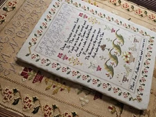 MaryJane Ashburner1871 Cross Stitch Pattern  PDF Via Email Reproduction Sampler