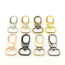 Bag Clasps Snap Hook Swive Clips For 19 25 32 38 mm Bag Strapping Chain Belt - G