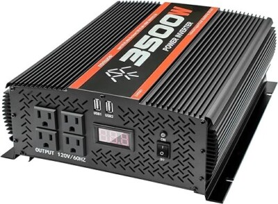 #ad #ad 3500Watt Modified wave power inverter dc to ac 12V to 110V truck RV inverter $185.00