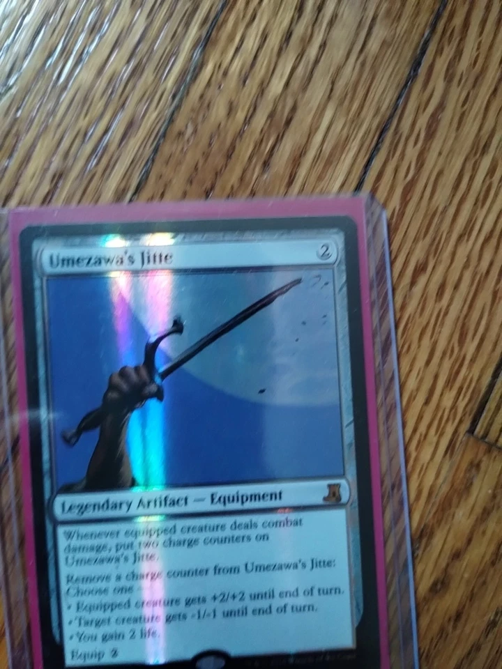 MTG Umezawa's Jitte From the Vault: Lore 014/016 Foil Mythic - Image 2 of 3