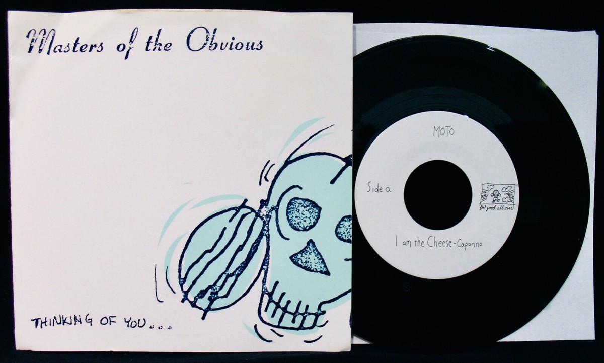 45rpm 記念本 MOTO: Thinking Of You~1990 Power Pop 45 w/PS~I Am The Cheese