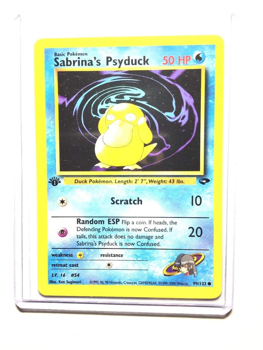 ポケモンカード Sabrina's Psyduck 50 HP英語版 ポケモンカード