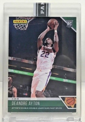 DeAndre Ayton 2018-19 Panini Instant RC #37 - GREEN Parallel #'d 4