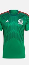 NWT Mexico Adidas Climalite 2022 National Team Home Jersey Youth Large 14-16