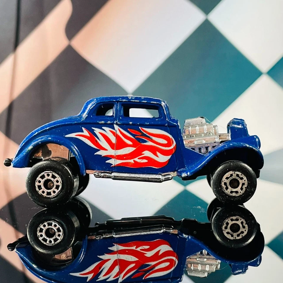 1982 Matchbox '33 Willy's Street Rod MB 69 Blue Diecast 1/50 NICE - Image 4 of 4