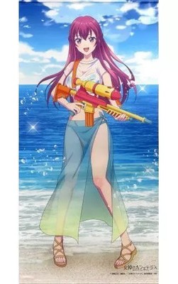 Aeon Fantasy Sakura Makuzawa Life Size Tapestry Mollynline Scratch Cafe Prize A1