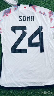Japan 2022 Official Away Jersey Shirt Kit – Player Issue – Yuki
