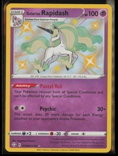 Galarian Rapidash SV048/SV122 Shining Fates Shiny Vault Pokemon Holo NM
