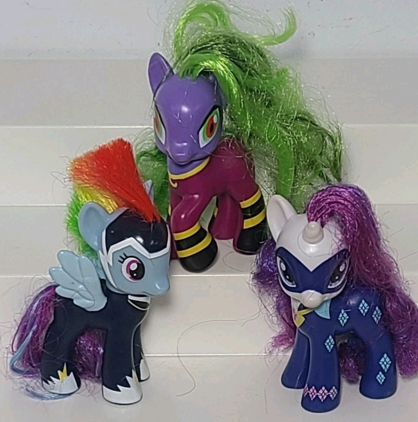 【ジジレオン様】Una Mas & Our thing LP2枚 My Little Pony G4 Brushable 3” Mane-iac Mayhem Radiance Zapp Power