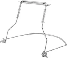 Hohner HH01 Universal Rubberized Neck Brace 10-Hole Harmonica Holder Silver