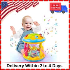 Baby Toys 6 to 12 Months - Ocean Projector Light up Toys Musical Baby Toys for 1