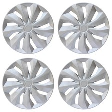 Silvery Set 4pcs Fit For 1999-2003 Mitsubishi 15 Hubcaps Wheel Covers
