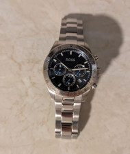 BOSS Herren Chronograph Armbanduhr Edelstahl ...
