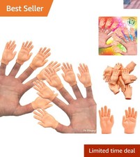 Finger Hands 10 Pack   Rubber Little Tiny Finger Hands   Fun and Rea...
