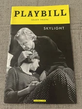 Skylight Playbill Broadway Bill Nighy Carey Mulligan Matthew Beard March 2015