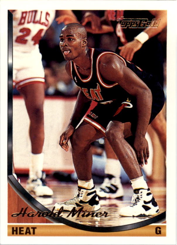 1993-94 Topps Gold #246 Harold Miner - BSK
