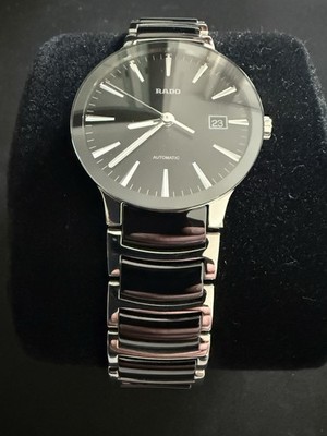 Rado Centrix, Automatik, Herrenarmbanduhr, schwarze Keramik/Edelstahl