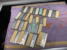 Vintage Addressograph Address Plates 20 Pieces