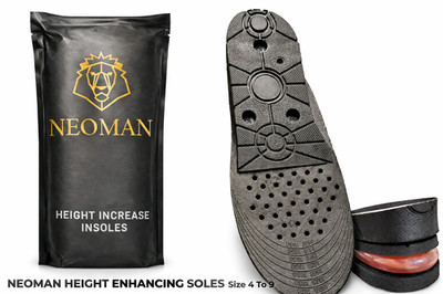 NEOMAN HEIGHT ENHANCING SOLES Size 4 To 9