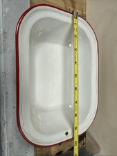 little enamelware pan pre owned cute
