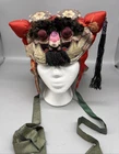 Antique festival dragon hand made hat