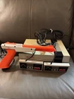 nintendo NES console And 2Controllers With Nintendo Zapper Untested VNTG