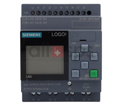 LOGO 24CE LOGIC MODULE DISPLAY - 6ED1052-1CC08-0BA1 (REF)