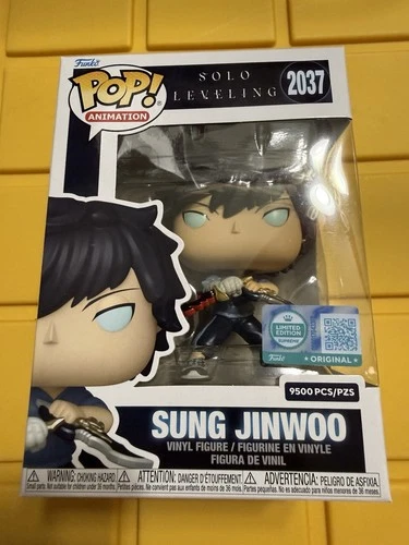Funko Pop! Animation Solo Leveling Sung Jinwoo 2037 Limited Edition Protector