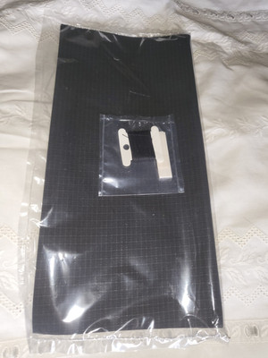 Pferdedecke schwarz Reparaturset 12x12 plus Gewinde