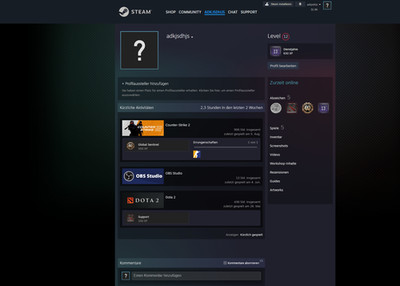 Counterstrike 2 / CS:GO Global Offensive Account / Faceit 2.6k / 13 Years Old
