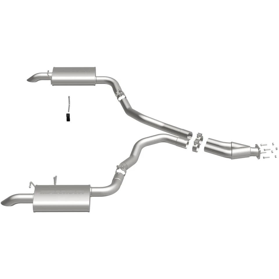MagnaFlow Performance Exhaust System Kit 16710: 1975-1979 Chevrolet Corvette Foto 4 de 4