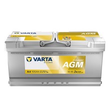 VARTA AGM 105Ah H15 A4 Silver Dynamic Autobatterie SLI 605901095 605901095K262