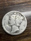 1931-D Mercury Dime - Actual Silver Coin Shown Fine Shape Same Day Shipping Free