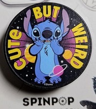 Disney Stitch SpinPop Cell Phone Grip Pop Grip CUTE BUT WEIRD  Adhesive Sticker