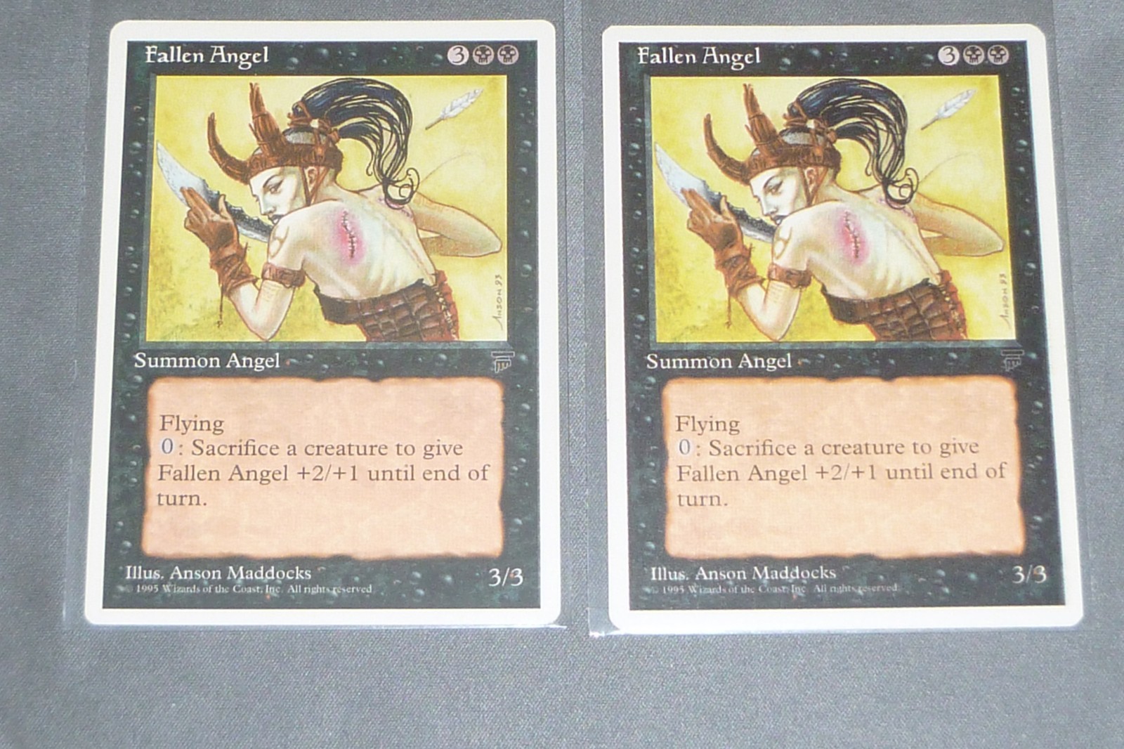 Fallen Angel - Light Play MTG Legends