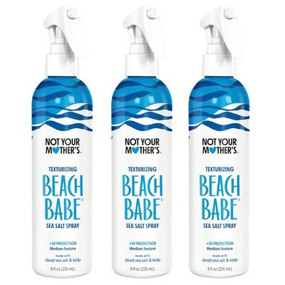 Not Your Mother's Beach Babe Sea Salt Spray (3-Pack) - 8 fl oz - Texturizing Spr