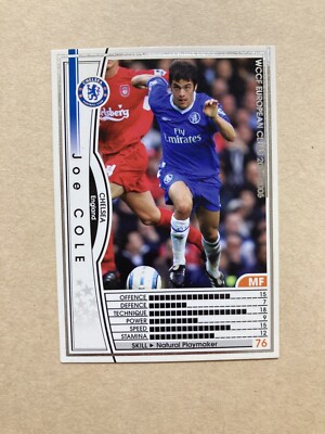 WCCF EXTRA、KOLE Joe Cole 2004-2005 04-05 Panini WCCF Soccer Card Rare Chelsea | eBay