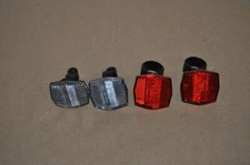 Classic Universal Bicycle Bike Front, Rear, Set Safety High Visibility Reflector