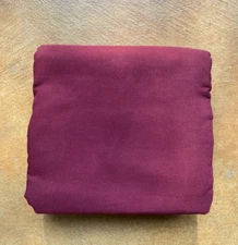 New 39"x74" Twin Size Futon Mattress Cover, Burgandy, Twill